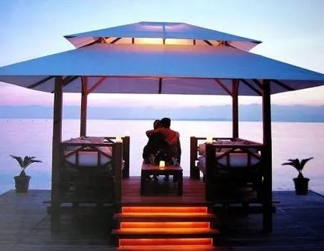 gazebo in legno