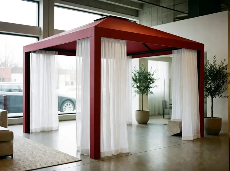 Gazebo in alluminio