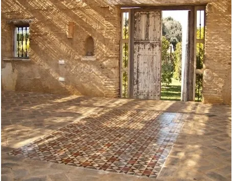 Esempio di pavimenti per esterni.