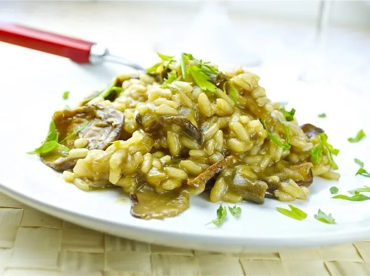 Risotto di funghi porcini